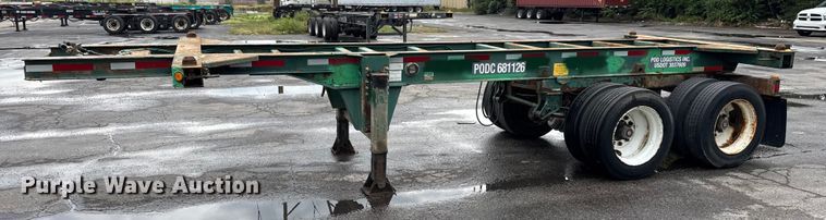 image for item EV1874 2002 Chassis King container trailer