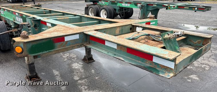image for item EV1874 2002 Chassis King container trailer