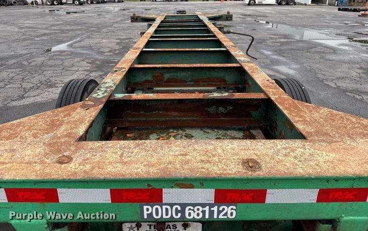 image for item EV1874 2002 Chassis King container trailer