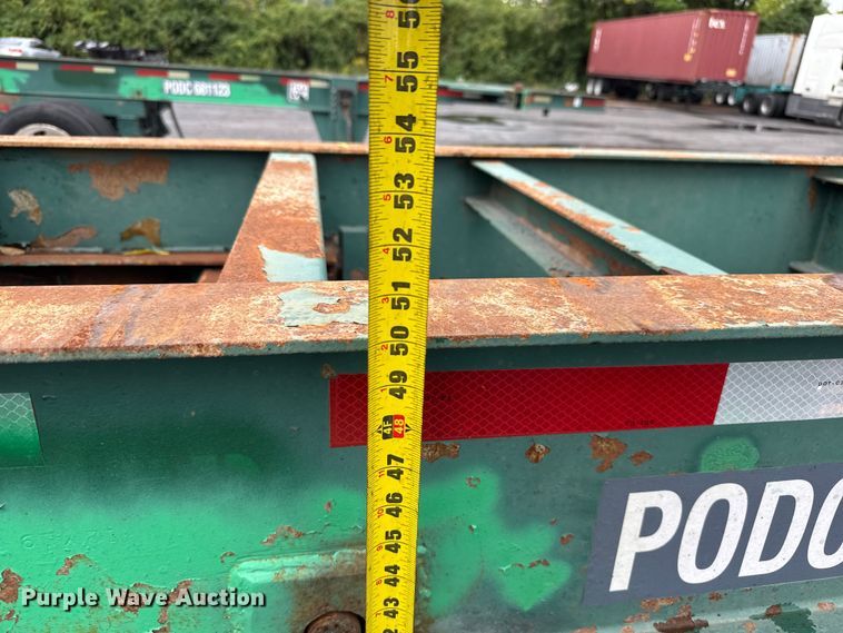 image for item EV1874 2002 Chassis King container trailer