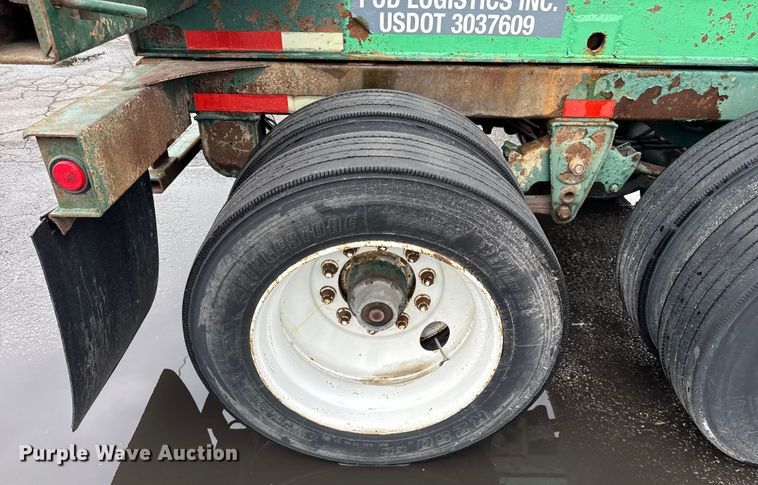 image for item EV1874 2002 Chassis King container trailer