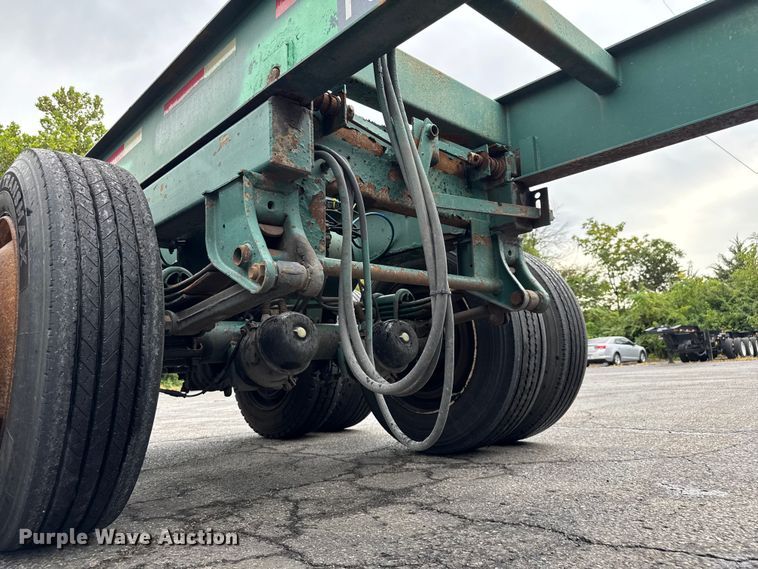 image for item EV1875 2002 Chassis King container trailer