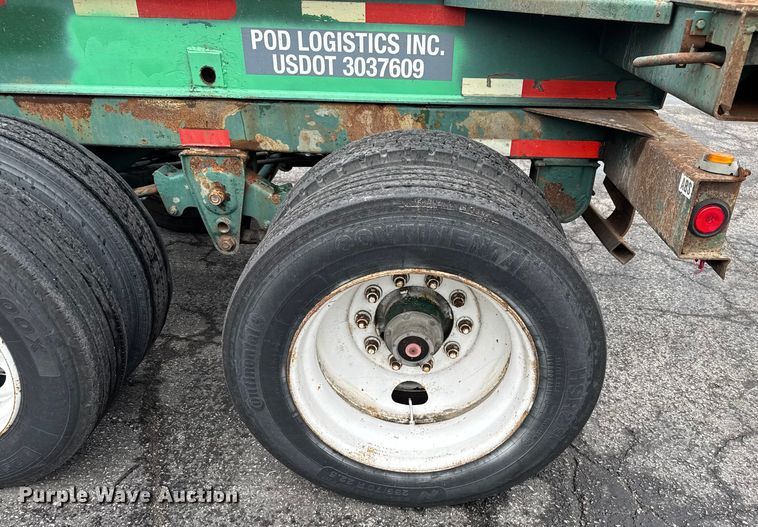 image for item EV1875 2002 Chassis King container trailer