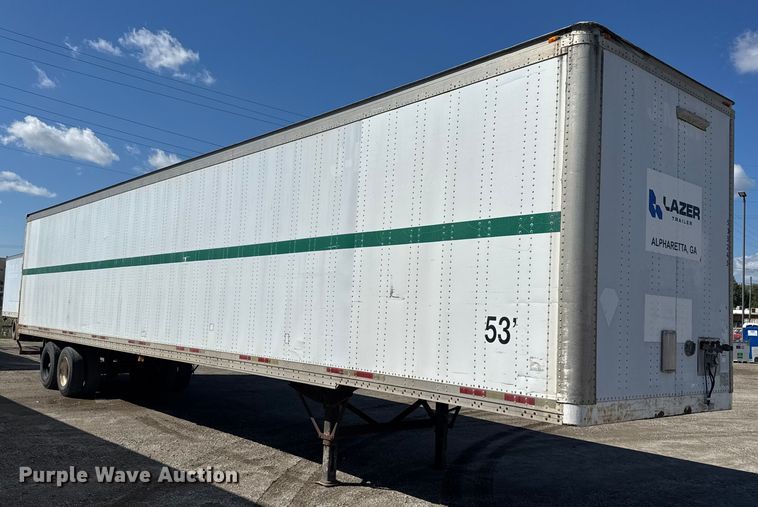 image for item EV1884 1998 Wabash dry van trailer