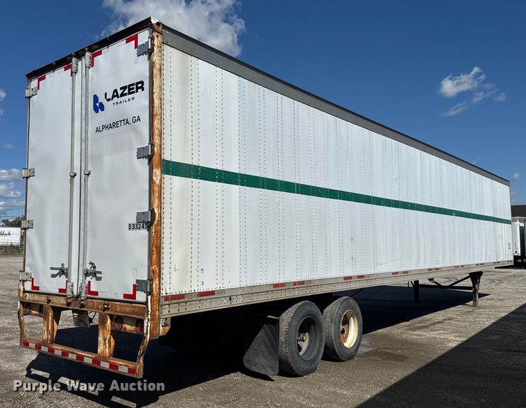 image for item EV1884 1998 Wabash dry van trailer