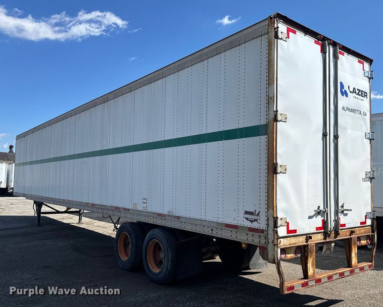 image for item EV1884 1998 Wabash dry van trailer