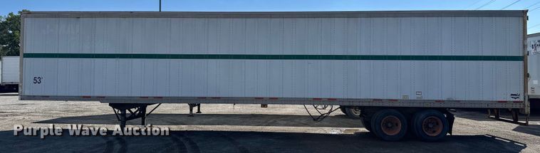 image for item EV1884 1998 Wabash dry van trailer
