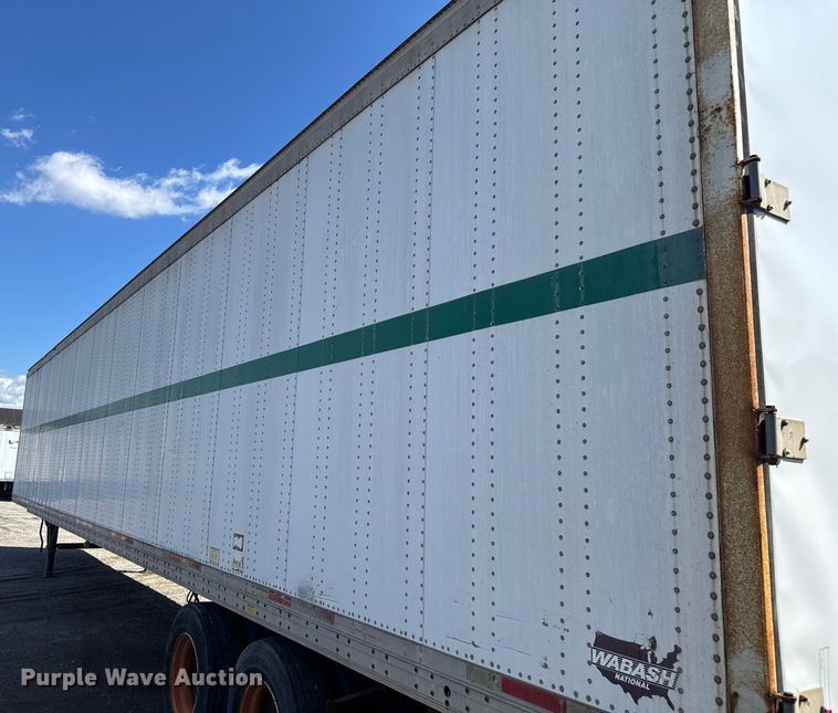 image for item EV1884 1998 Wabash dry van trailer