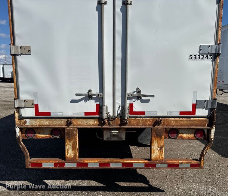 image for item EV1884 1998 Wabash dry van trailer