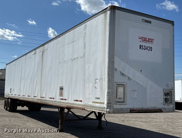 image for item EV1885 2002 Manac dry van trailer