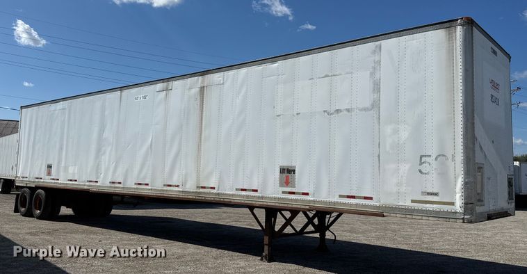 image for item EV1885 2002 Manac dry van trailer