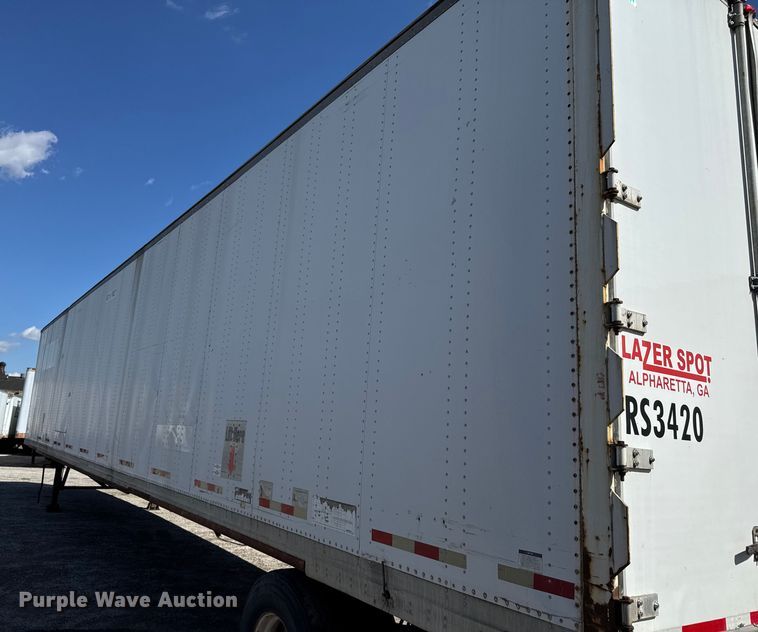 image for item EV1885 2002 Manac dry van trailer