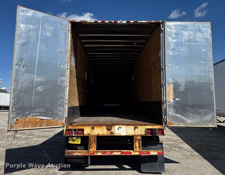 image for item EV1885 2002 Manac dry van trailer