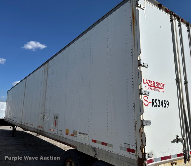 image for item EV1886 2002 Manac dry van trailer