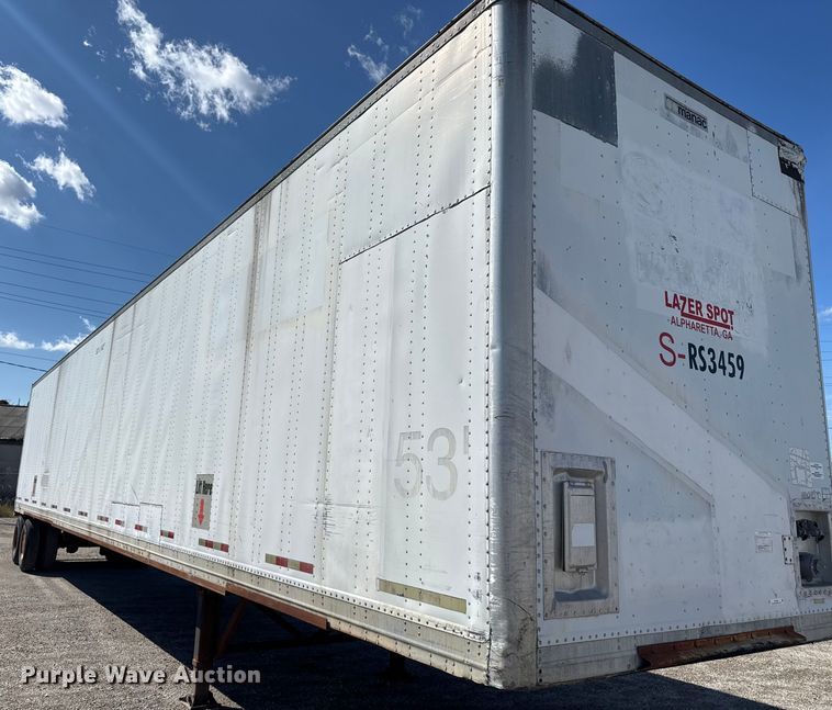 image for item EV1886 2002 Manac dry van trailer