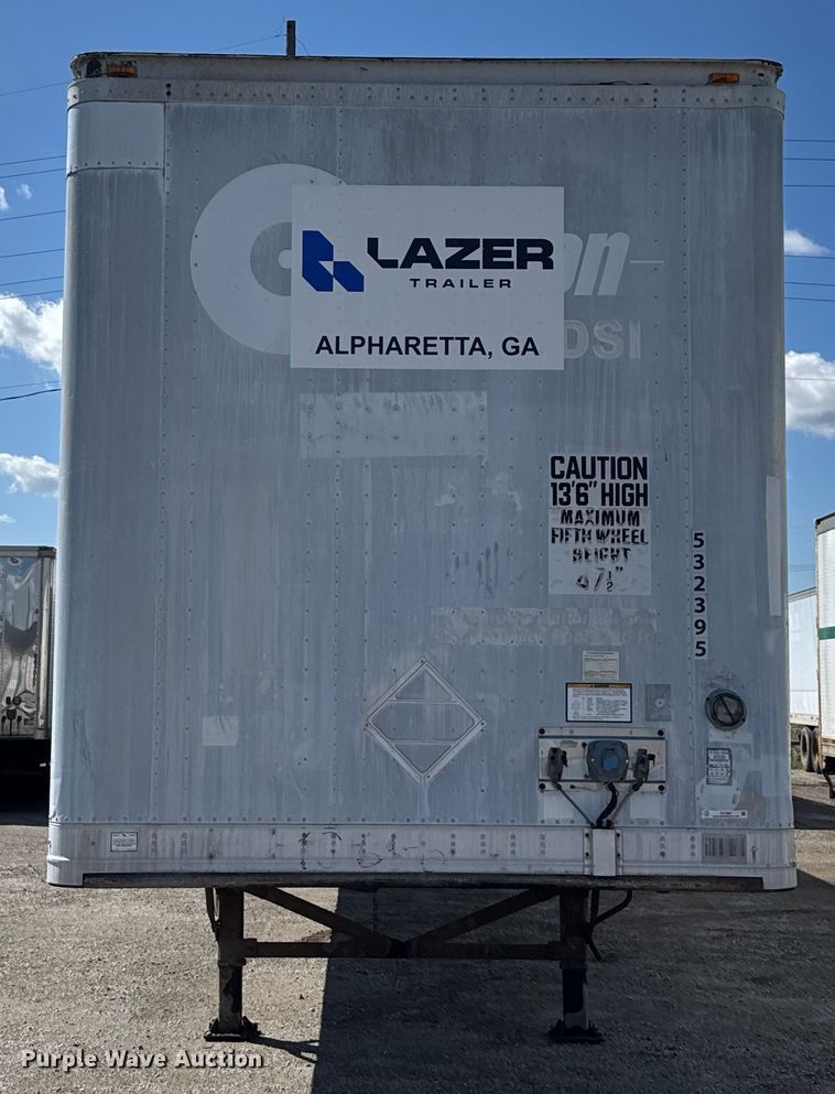 image for item EV1887 2000 Great Dane dry van trailer