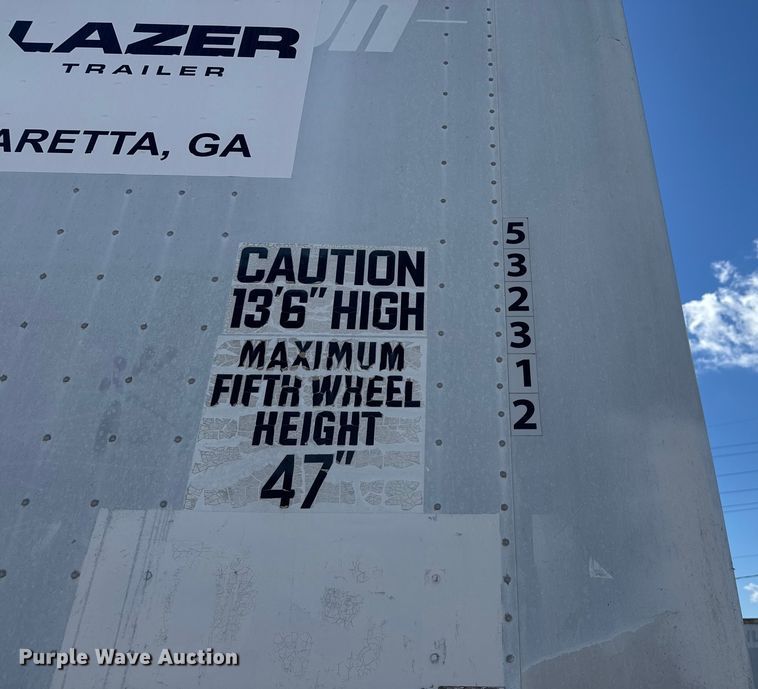 image for item EV1888 2000 Great Dane dry van trailer