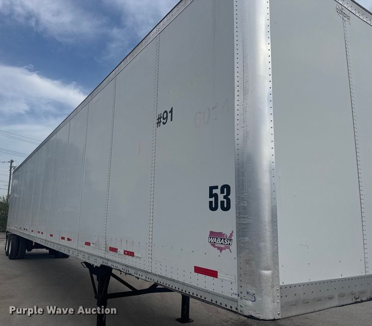 image for item EV1984 2015 Wabash   DVCVHPC dry van trailer