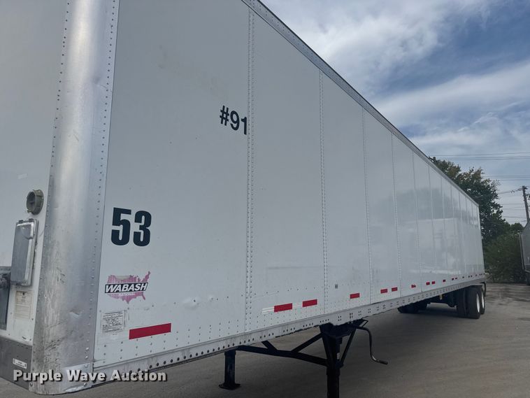 image for item EV1984 2015 Wabash   DVCVHPC dry van trailer