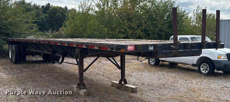 image for item EV1988 1987 Dorsey flatbed trailer