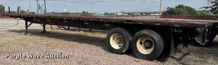 image for item EV1988 1987 Dorsey flatbed trailer