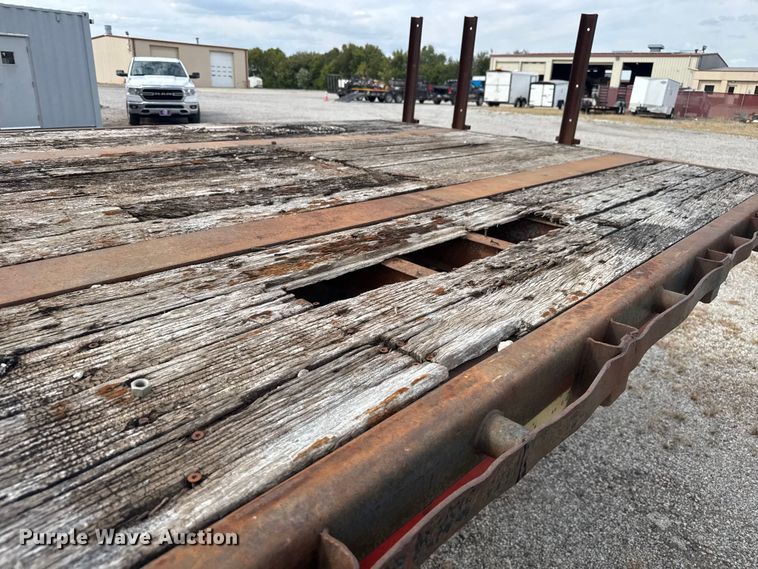 image for item EV1988 1987 Dorsey flatbed trailer