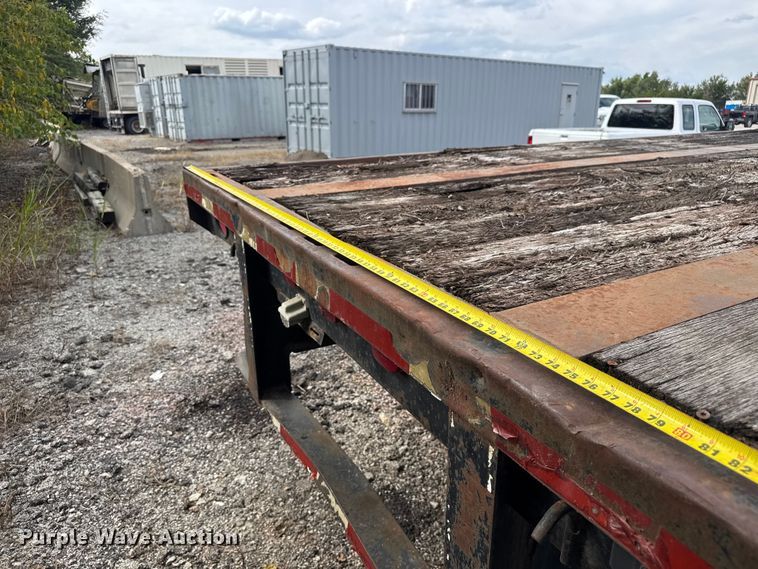 image for item EV1988 1987 Dorsey flatbed trailer