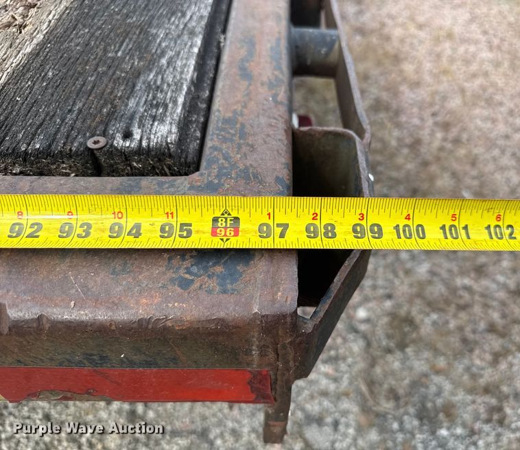 image for item EV1988 1987 Dorsey flatbed trailer