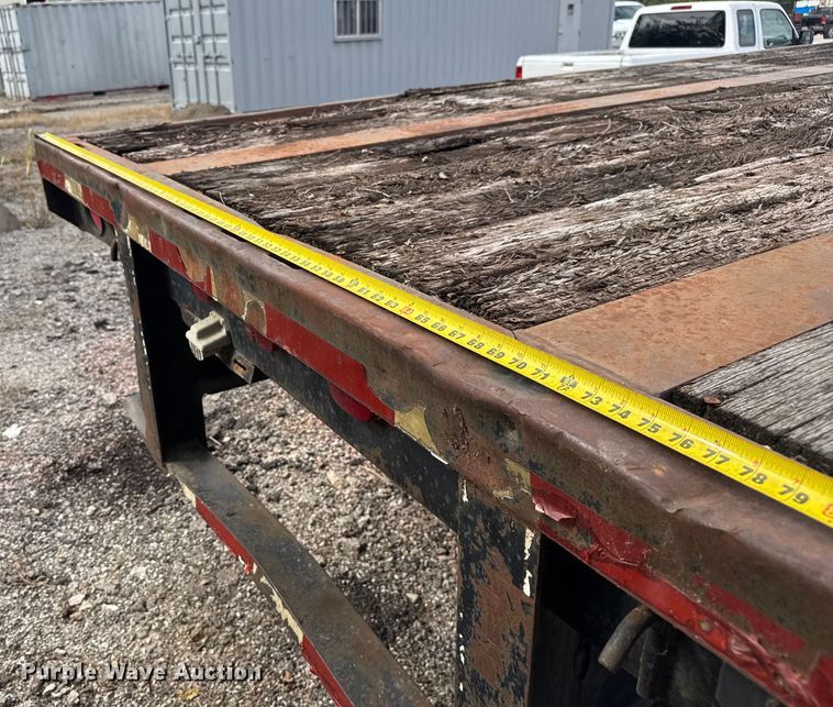 image for item EV1988 1987 Dorsey flatbed trailer