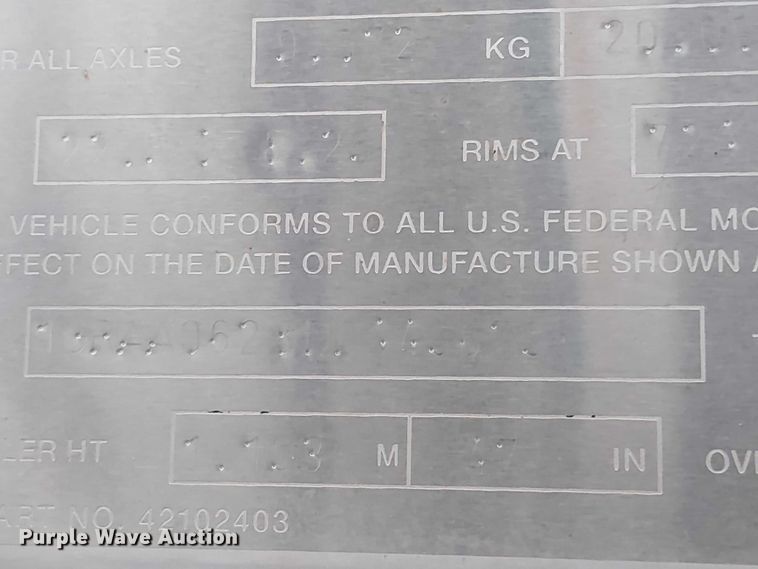 image for item EV5267 2013 Great Dane dry van trailer