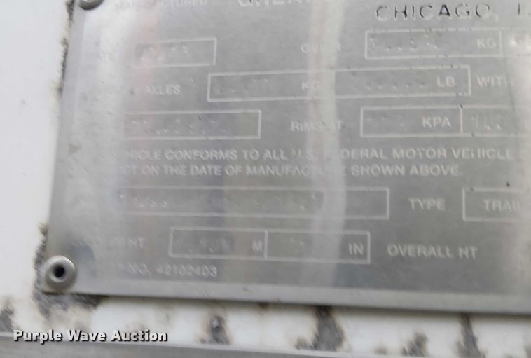 image for item EV5268 2014 Great Dane dry van trailer