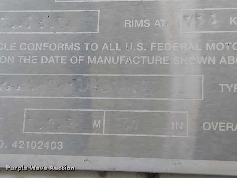 image for item EV5268 2014 Great Dane dry van trailer