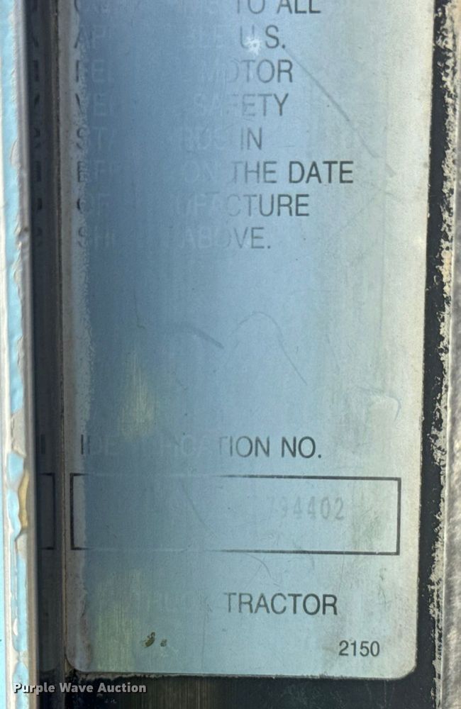 image for item ND9414 1999 Kenworth T800 semi truck