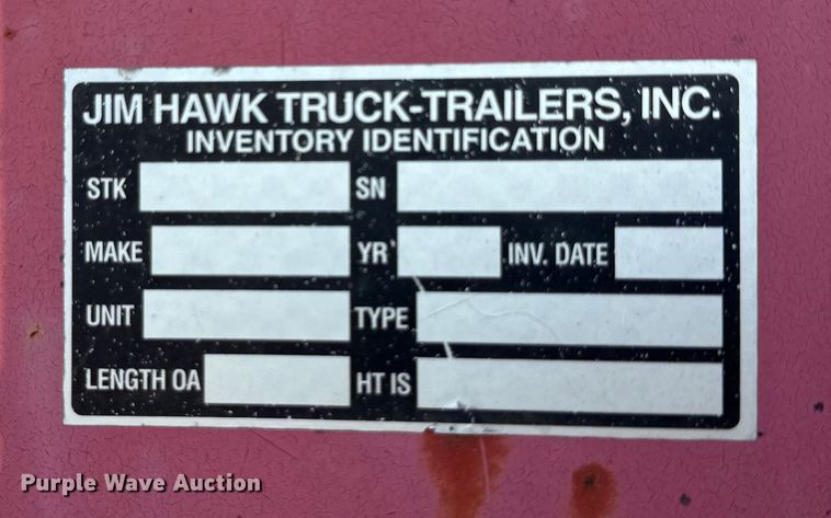 image for item ND9423 2001 Great Dane flatbed trailer