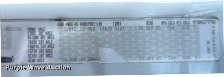 image for item NU9679 2015 Freightliner Cascadia 113 semi truck