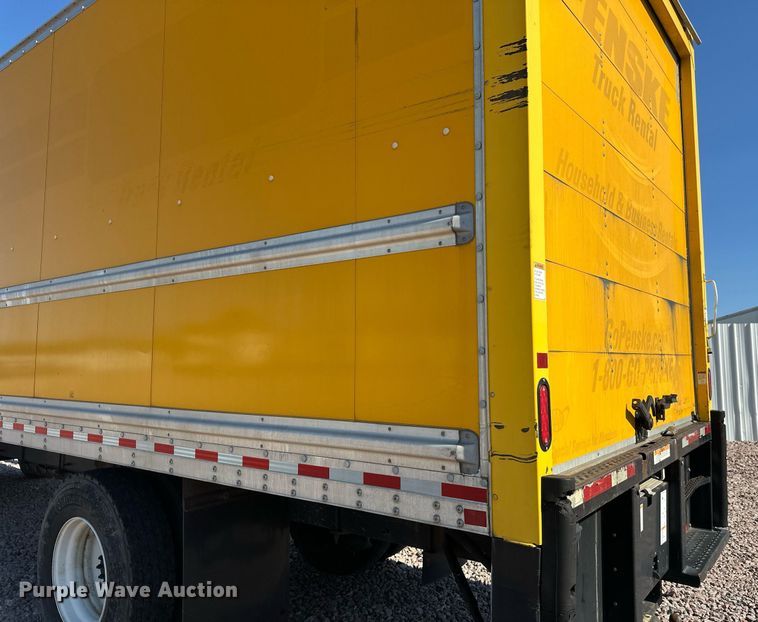 image for item YA0991 2020 International MV607 box truck