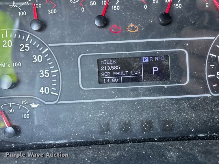 image for item YA0991 2020 International MV607 box truck