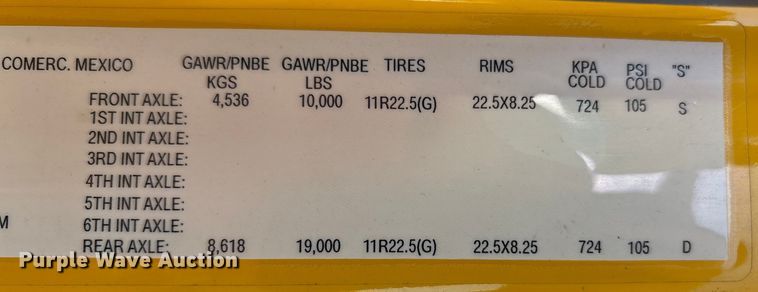 image for item YA1045 2018 Freightliner Business Class M2 box truck