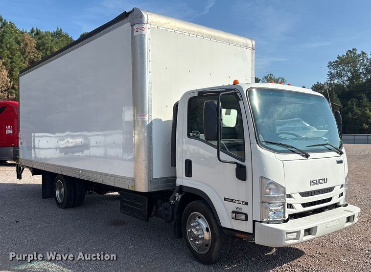 image for item YA1054 2020 Isuzu NRR box truck