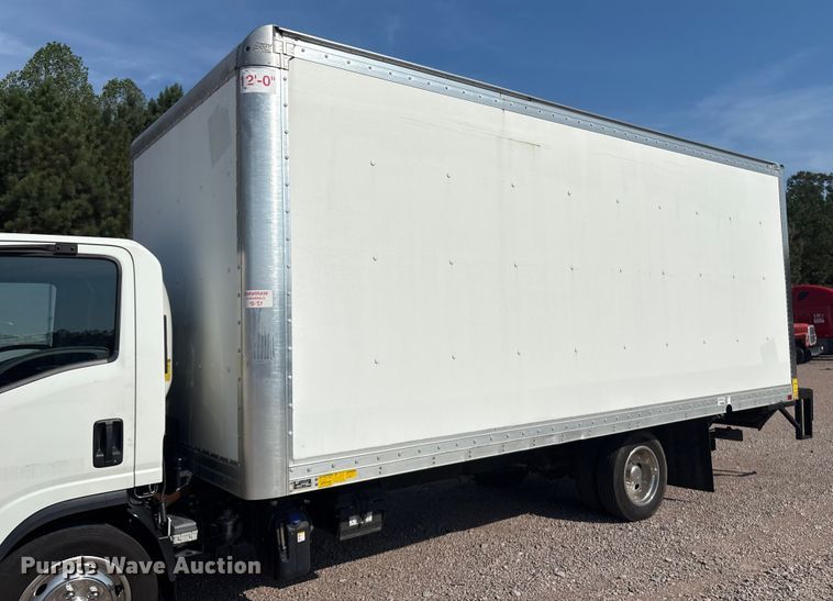 image for item YA1054 2020 Isuzu NRR box truck