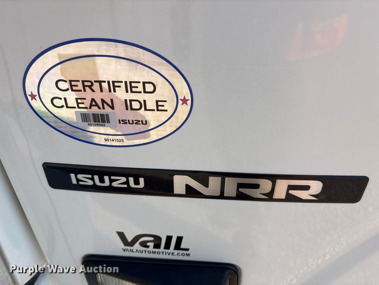 image for item YA1054 2020 Isuzu NRR box truck