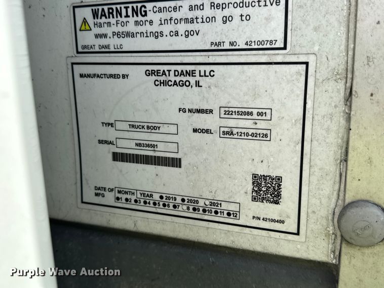 image for item YA1171 2023 International MV607 box truck