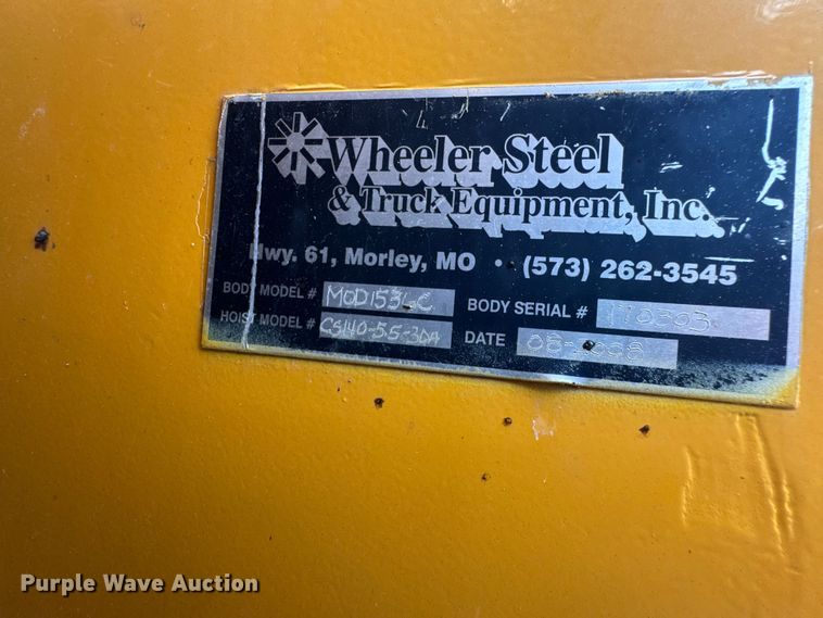 image for item DO2311 2009 International 7500 dump truck