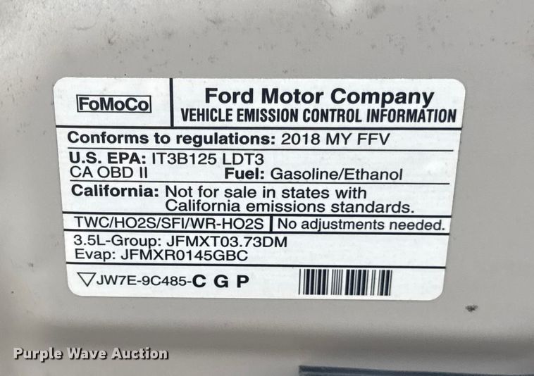 image for item DO2382 2018 Ford Explorer SUV