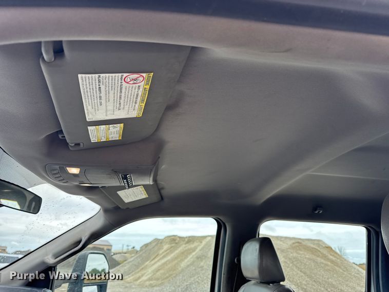 image for item DO2384 2017 Ford F550 XL Crew Cab dump truck