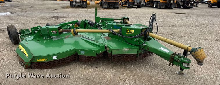 image for item DO2385 John Deere R15 batwing rotary mower