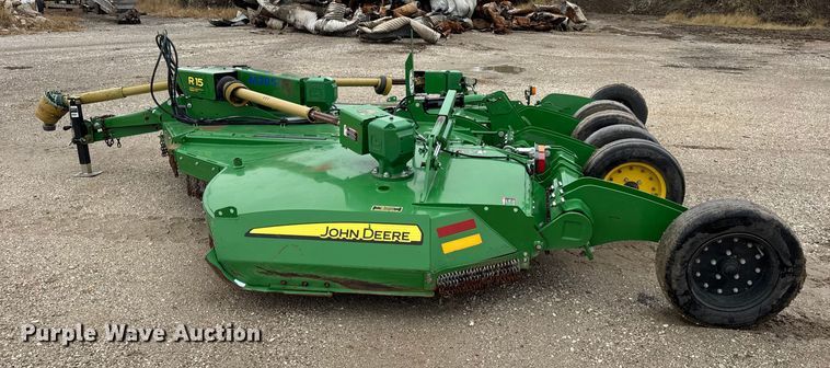 image for item DO2385 John Deere R15 batwing rotary mower
