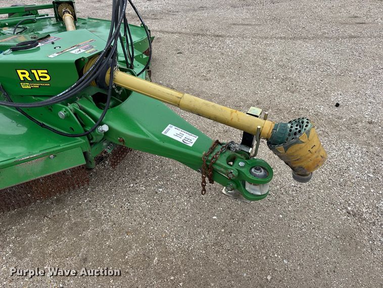 image for item DO2385 John Deere R15 batwing rotary mower