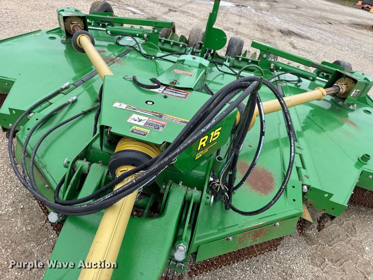 image for item DO2385 John Deere R15 batwing rotary mower