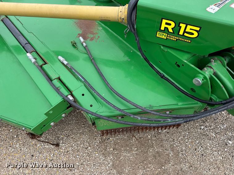 image for item DO2385 John Deere R15 batwing rotary mower